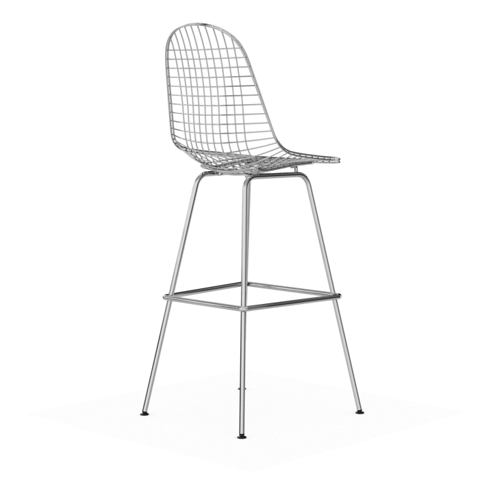 Wire Stool barkrakk, High Chrome Vitra