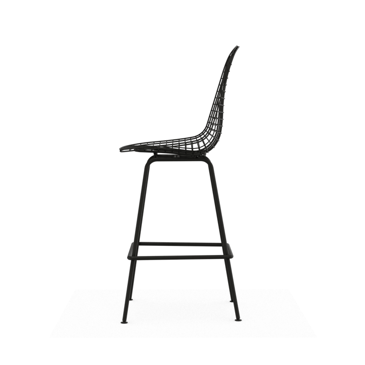 Wire Stool barkrakk, Medium Black Vitra