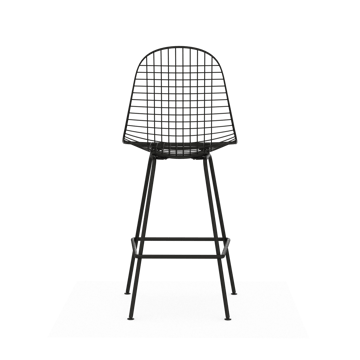 Wire Stool barkrakk - Medium Black - Vitra