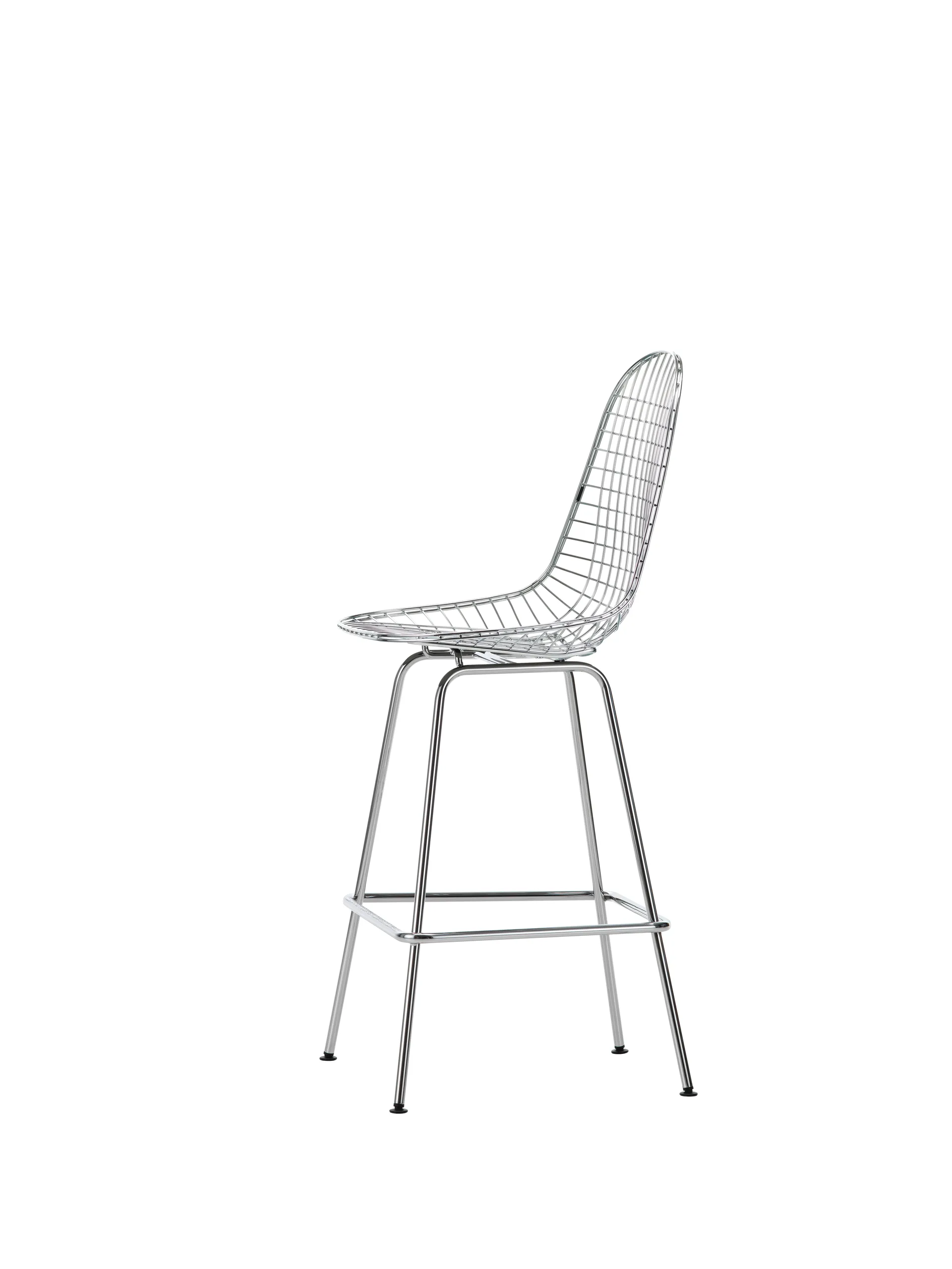 Wire Stool barkrakk, Medium Chrome Vitra