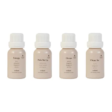 The energising sett eteriske oljer - 4 dufter - Volant