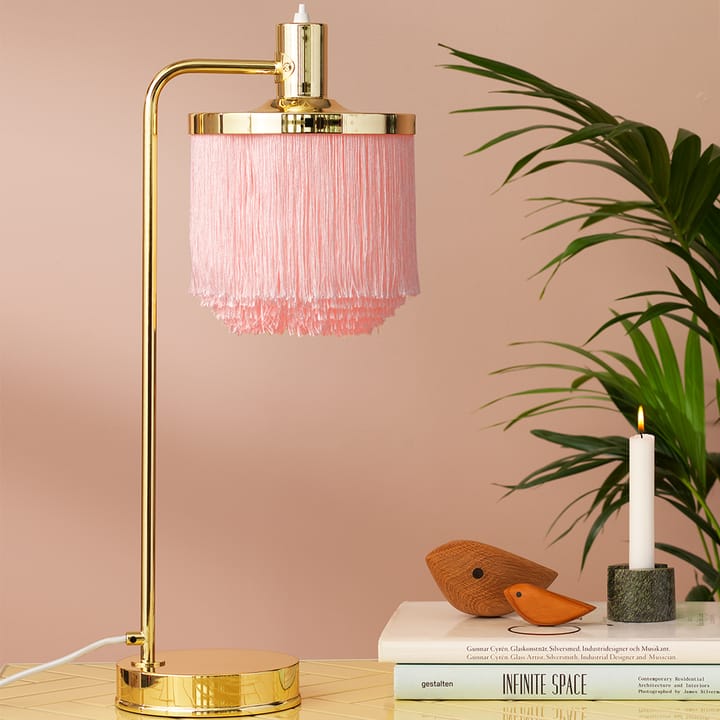 Fringe bordlampe, Cream white Warm Nordic