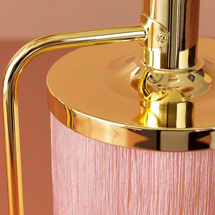Fringe bordlampe, Pale pink Warm Nordic