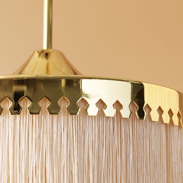 Fringe takpendel - Cream white, liten - Warm Nordic
