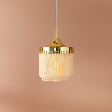 Fringe takpendel - Cream white, stor - Warm Nordic