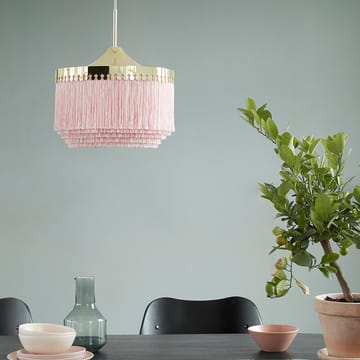 Fringe takpendel - Cream white, stor - Warm Nordic