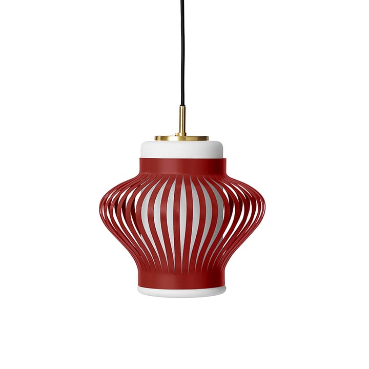 Opal Lamella takpendel - Red grape, sandblåst opal - Warm Nordic
