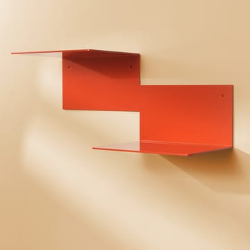 Repeat hylle - rusty red, høyre - Warm Nordic