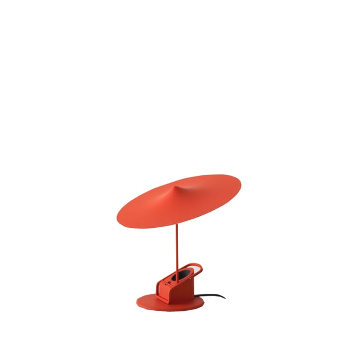 w153 île bordslampe - poppy red - Wästberg