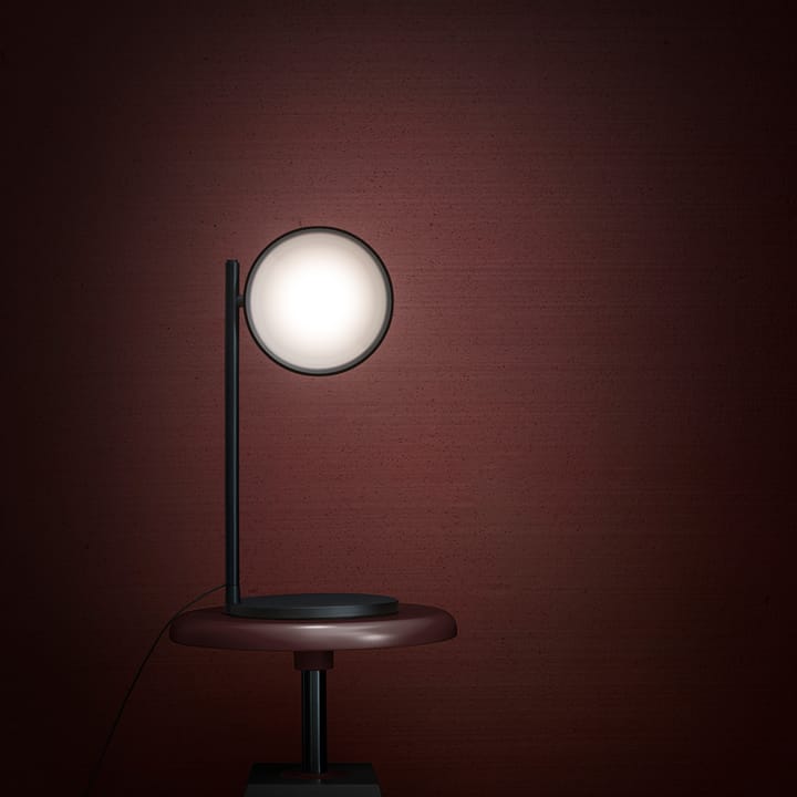 w182 Pastille b2 bordlampe, oxide red, lang arm Wästberg