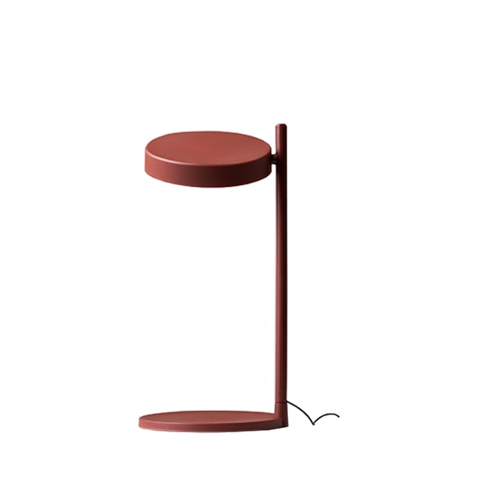 w182 Pastille b2 bordlampe, oxide red, lang arm Wästberg