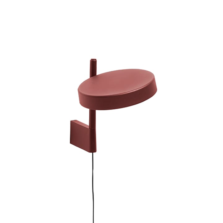 w182 Pastille br1 vegglampe - oxide red, kort arm - Wästberg