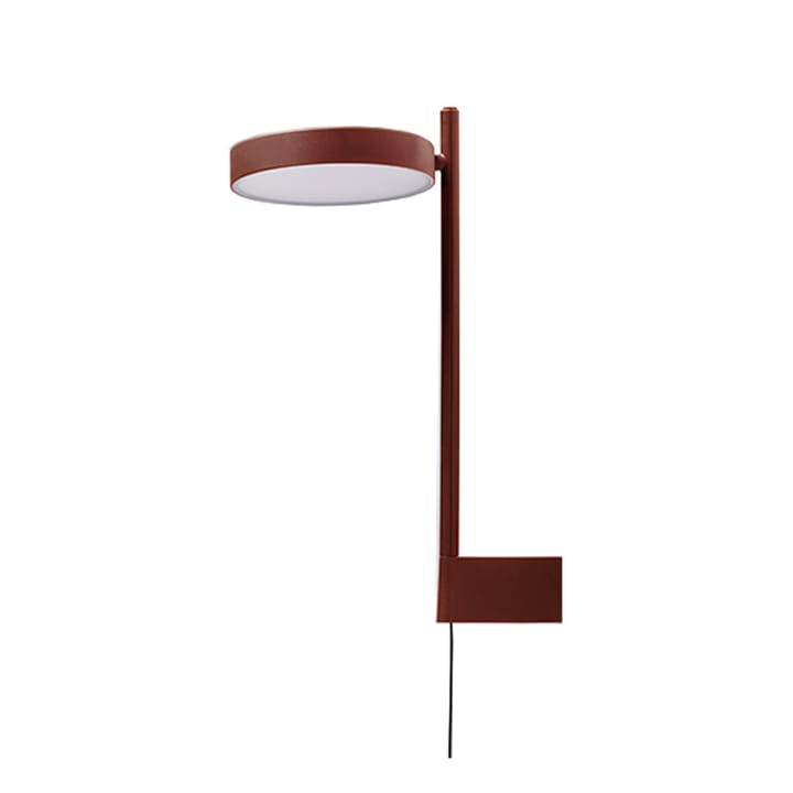 w182 Pastille br2 vegglampe - oxide red, lang arm - Wästberg