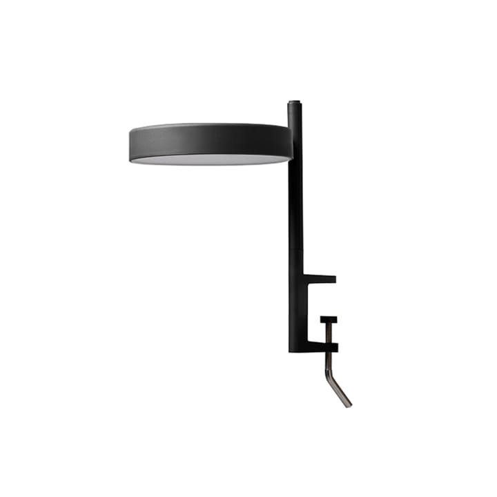 w182 Pastille c1 bordlampe - graphite black, kort arm, klemmefeste - Wästberg