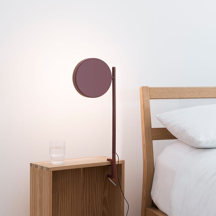 w182 Pastille c2 bordlampe, graphite black, lang arm, klemmefeste Wästberg
