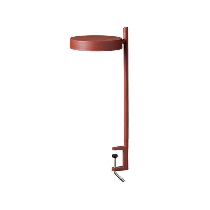 w182 Pastille c2 bordlampe - oxide red, lang arm, klemfeste - Wästberg