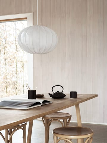 Boll 40 linen lampeskjerm - White - Watt & Veke