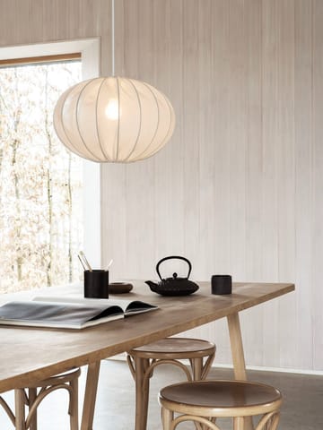 Boll 40 linen lampeskjerm - White - Watt & Veke