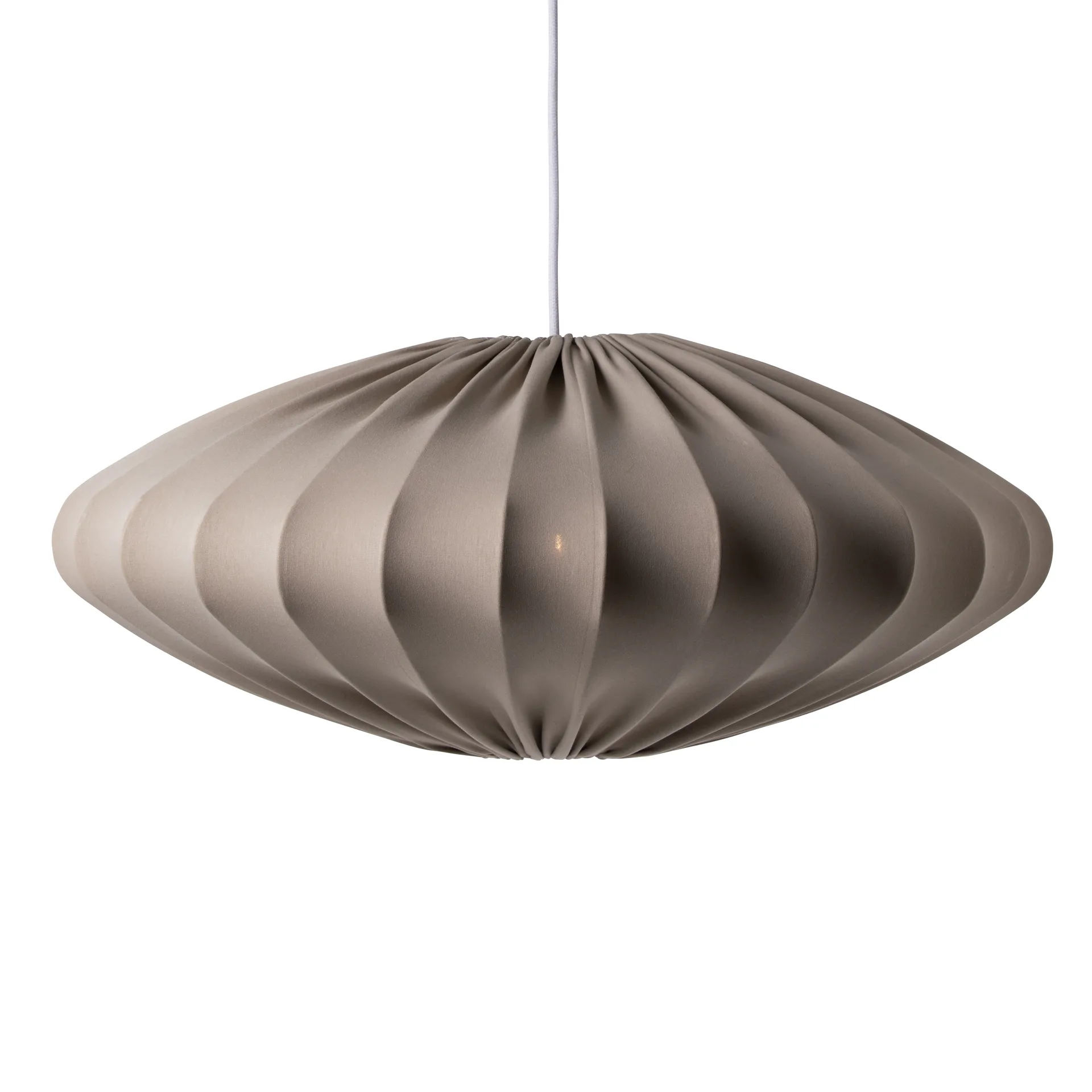 Ellipse taklampe 65 cm, sand Watt & Veke