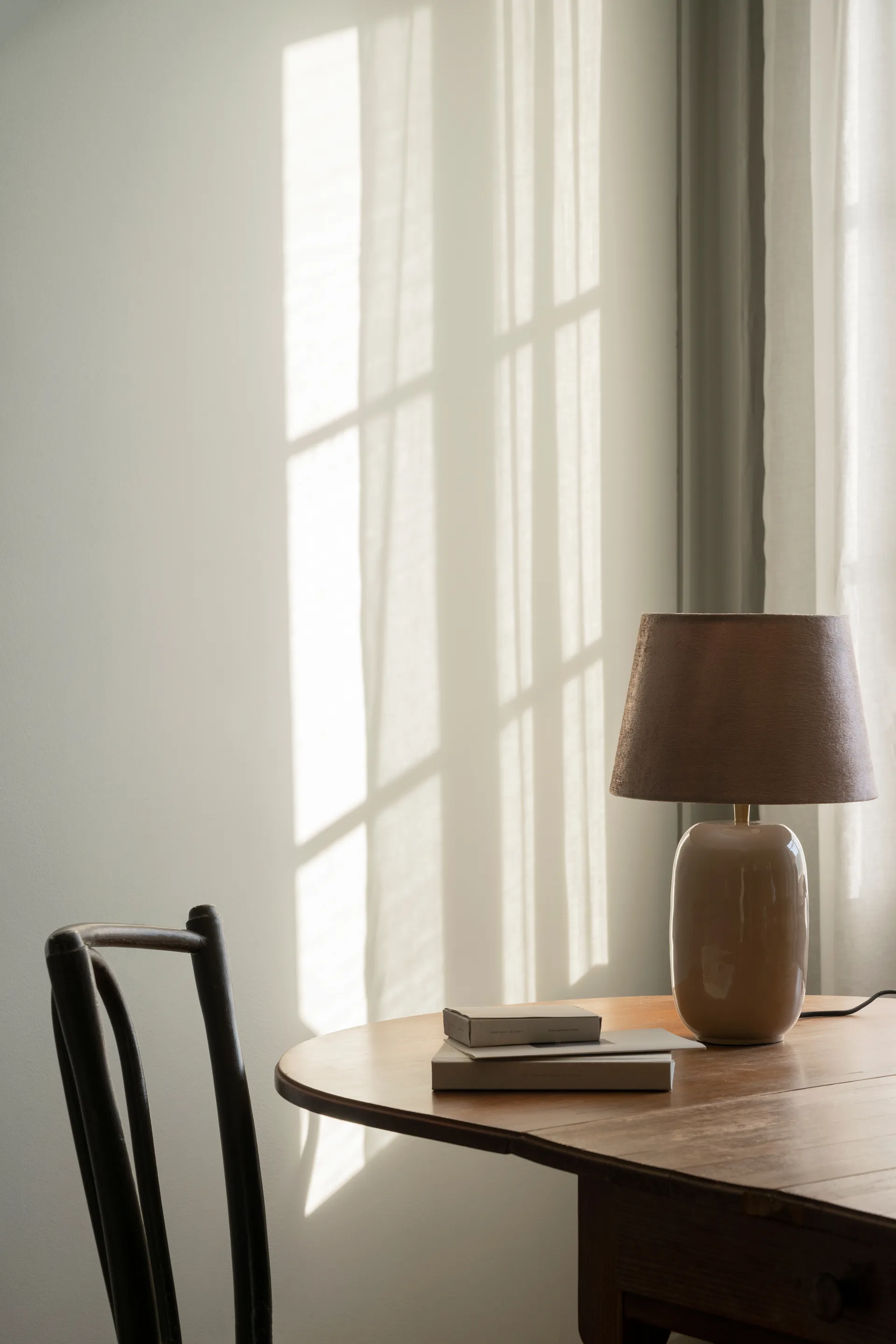 Emily lampefot Ø12x28,5 cm, Beige Watt & Veke