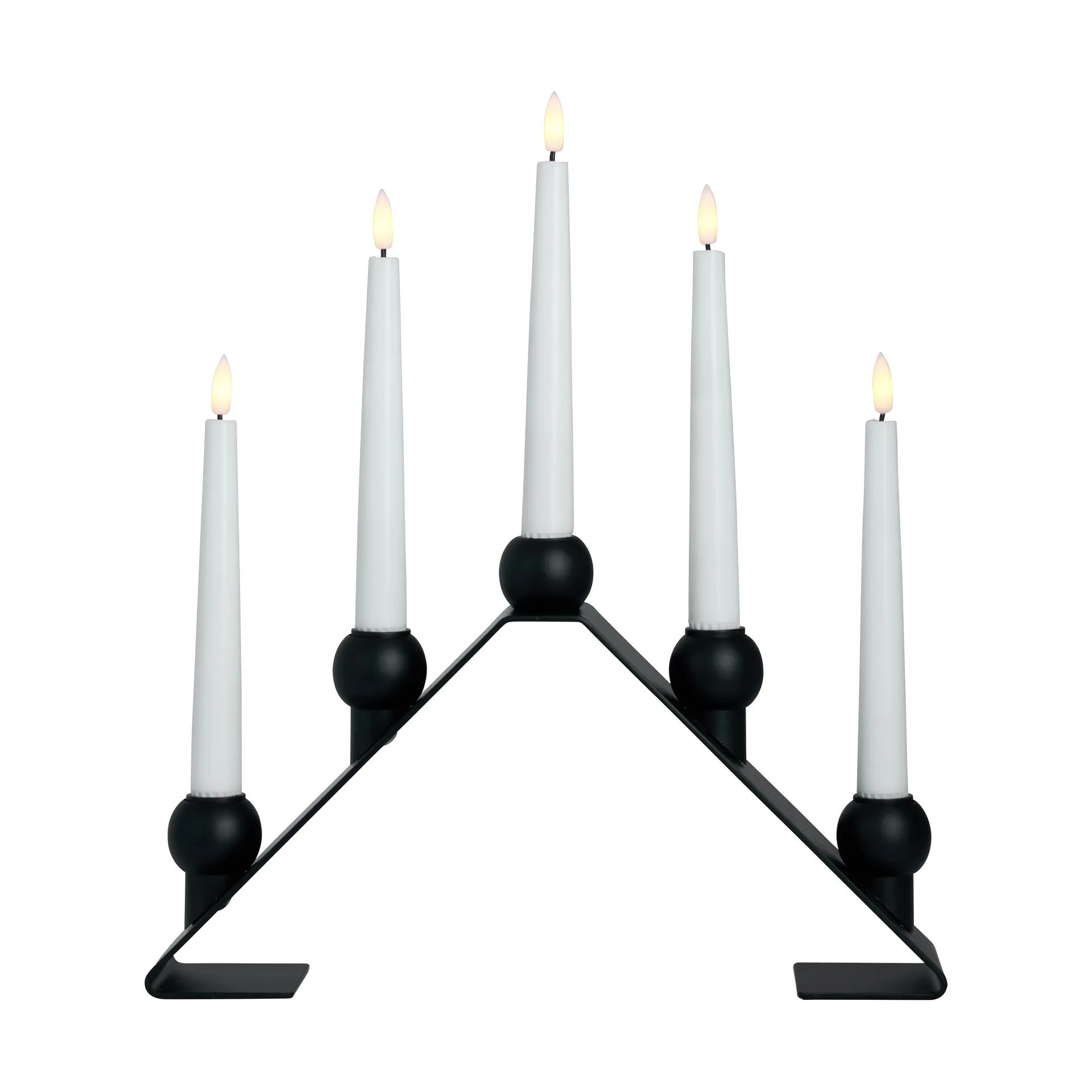 Luna adventslysestake, Black Watt & Veke