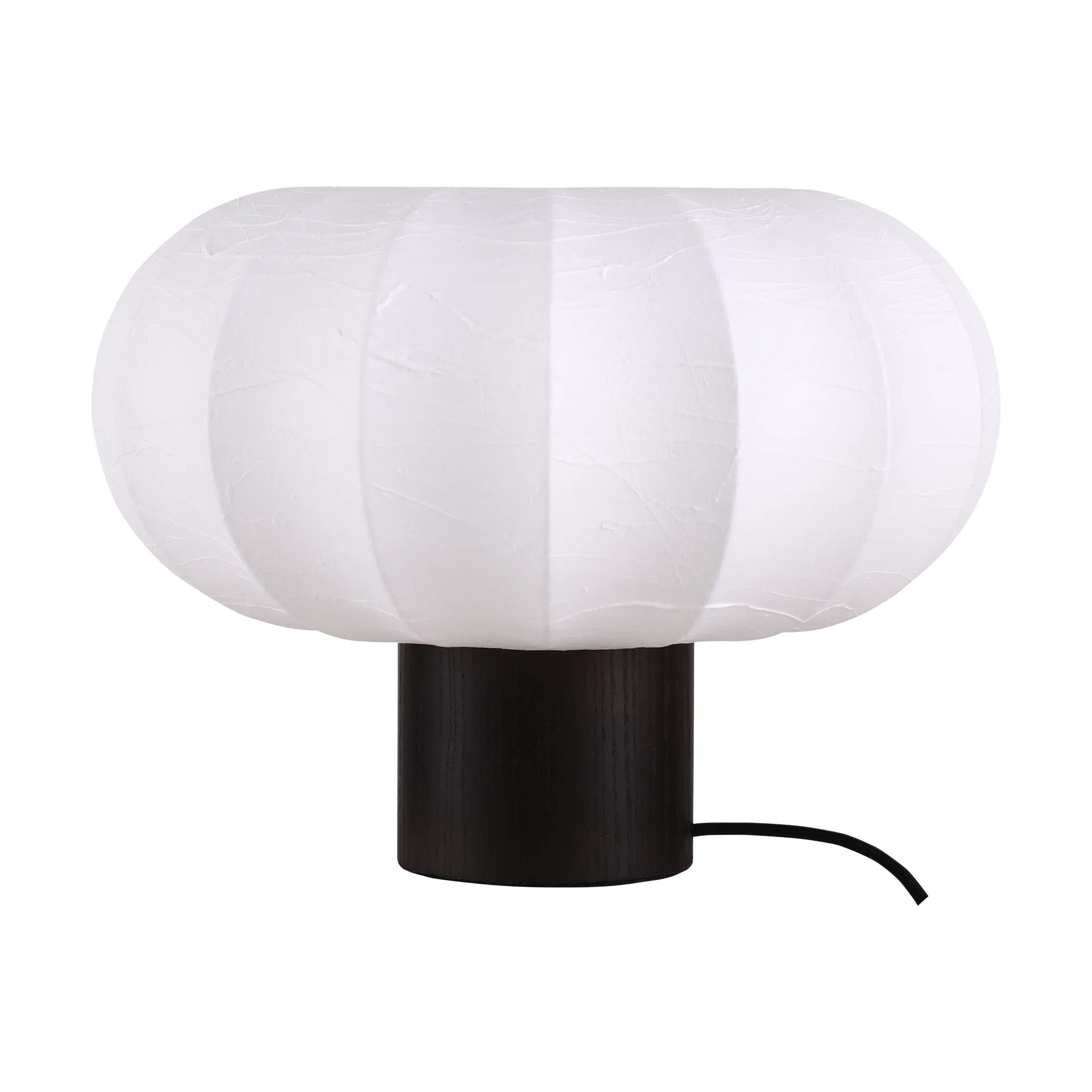 Lunari bordlampe, White-Dark ash, Ø32x24 cm Watt & Veke