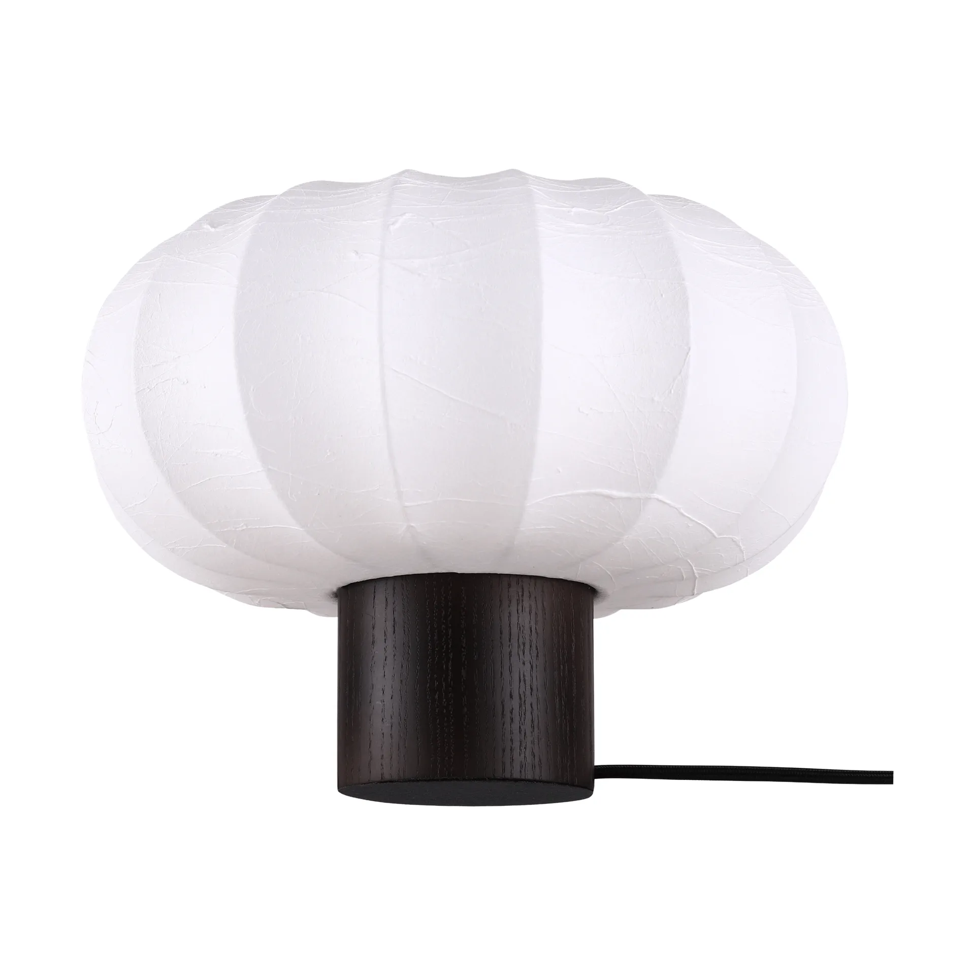 Lunari bordlampe, White-Dark ash, Ø32x24 cm Watt & Veke