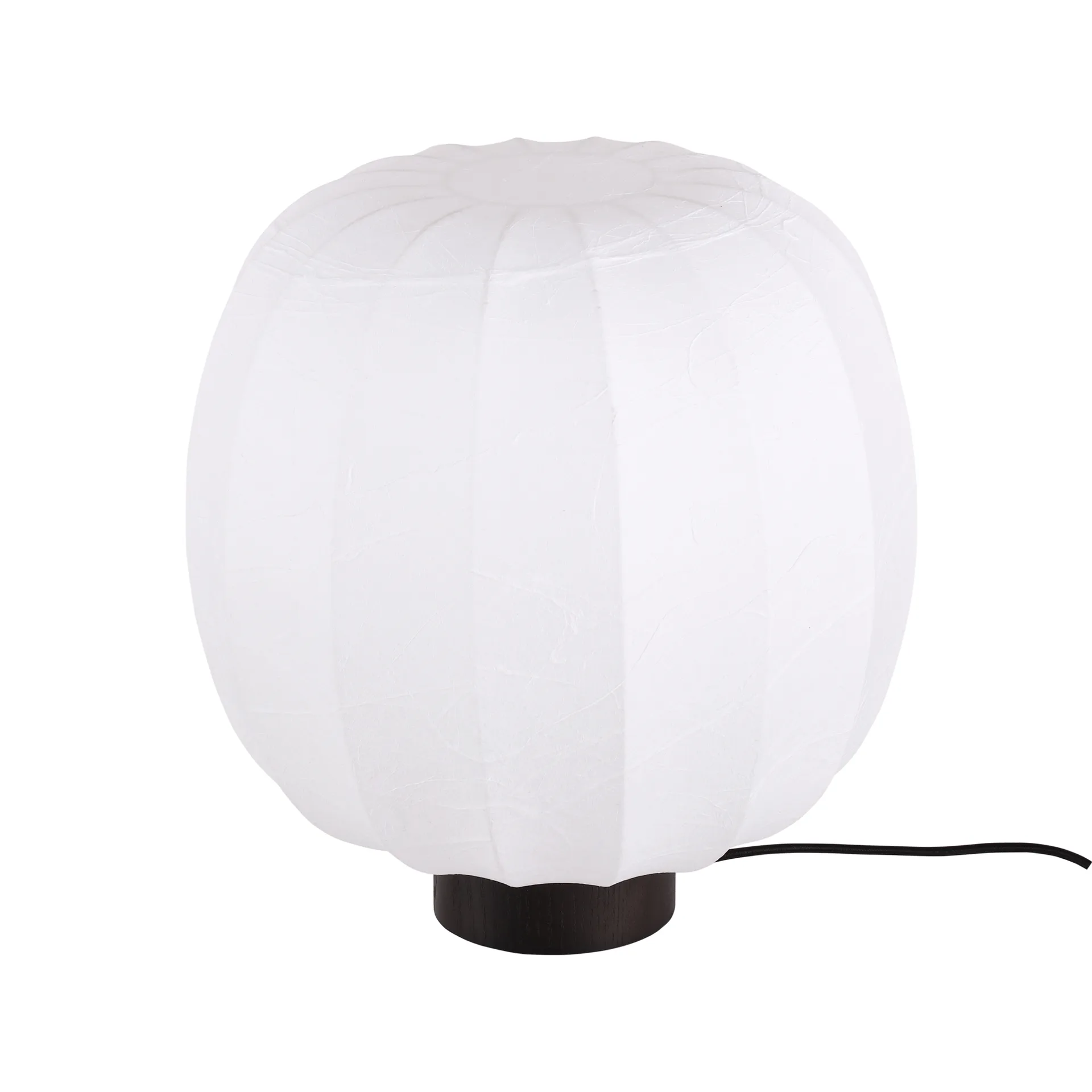Lunari bordlampe, White-Dark ask, Ø30x32 cm Watt & Veke