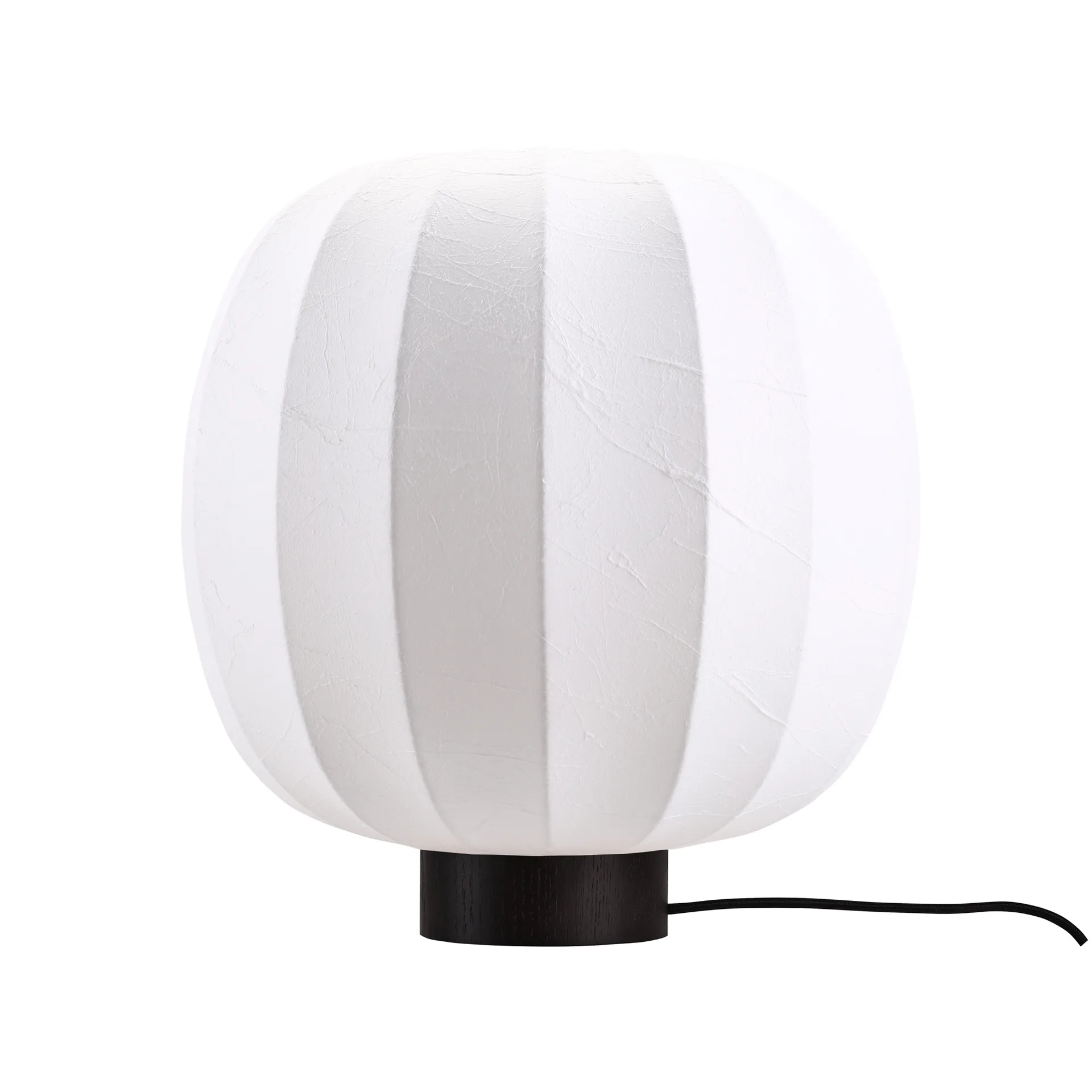 Lunari bordlampe, White-Dark ask, Ø30x32 cm Watt & Veke