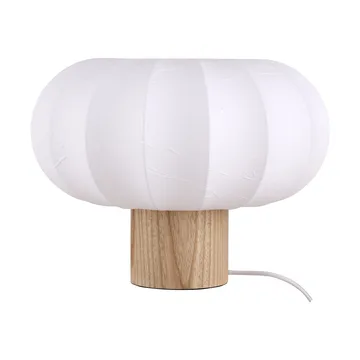 Lunari bordlampe - White-Natural ash, Ø32x24 cm - Watt & Veke