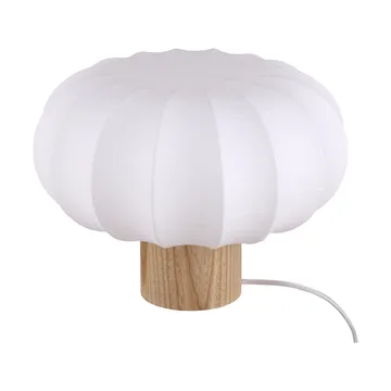 Lunari bordlampe - White-Natural ash, Ø32x24 cm - Watt & Veke