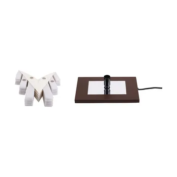 Mezza Snøblomma bordstjerne - White-coffee - Watt & Veke