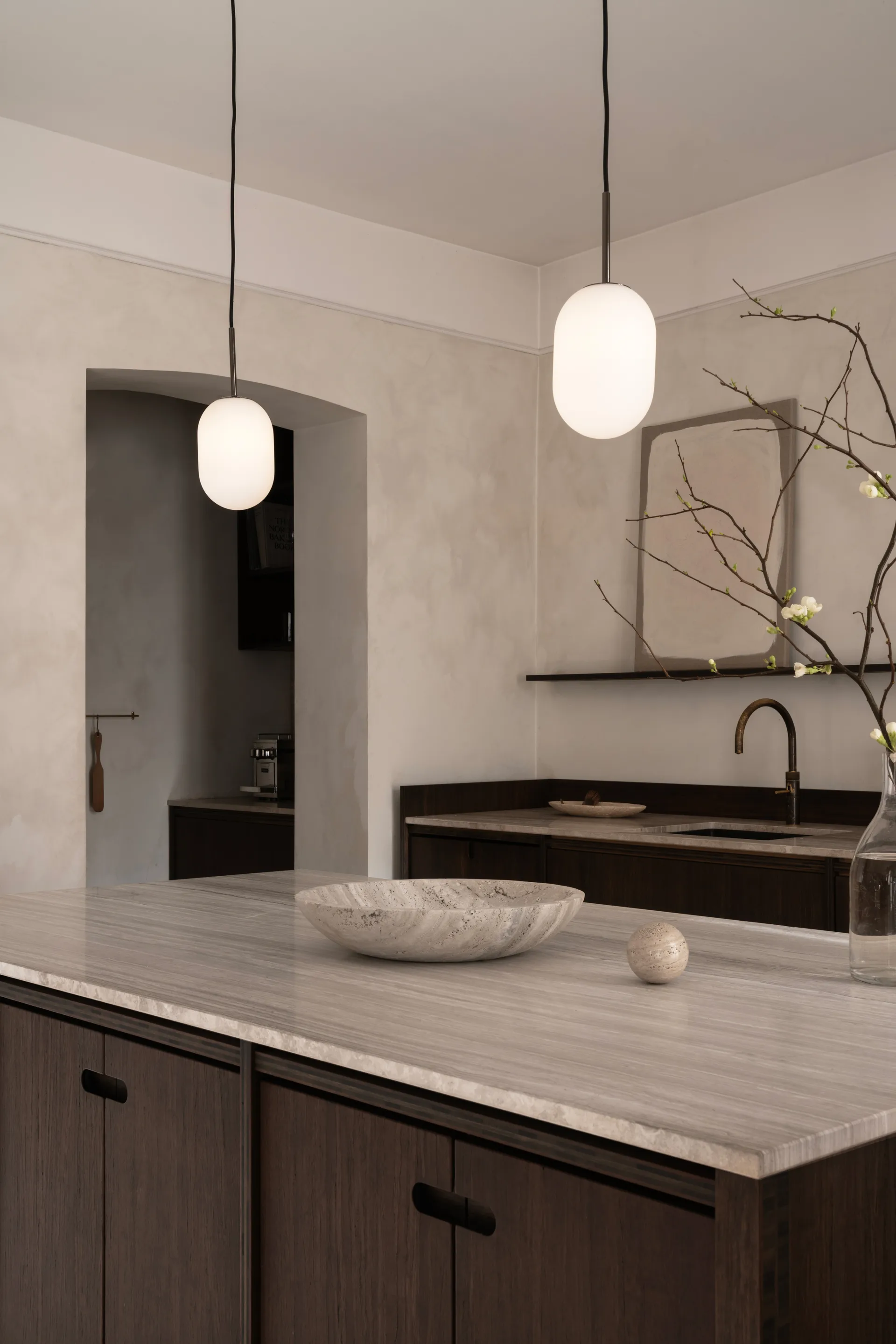 Noor pendel S Ø12 cm, White Watt & Veke