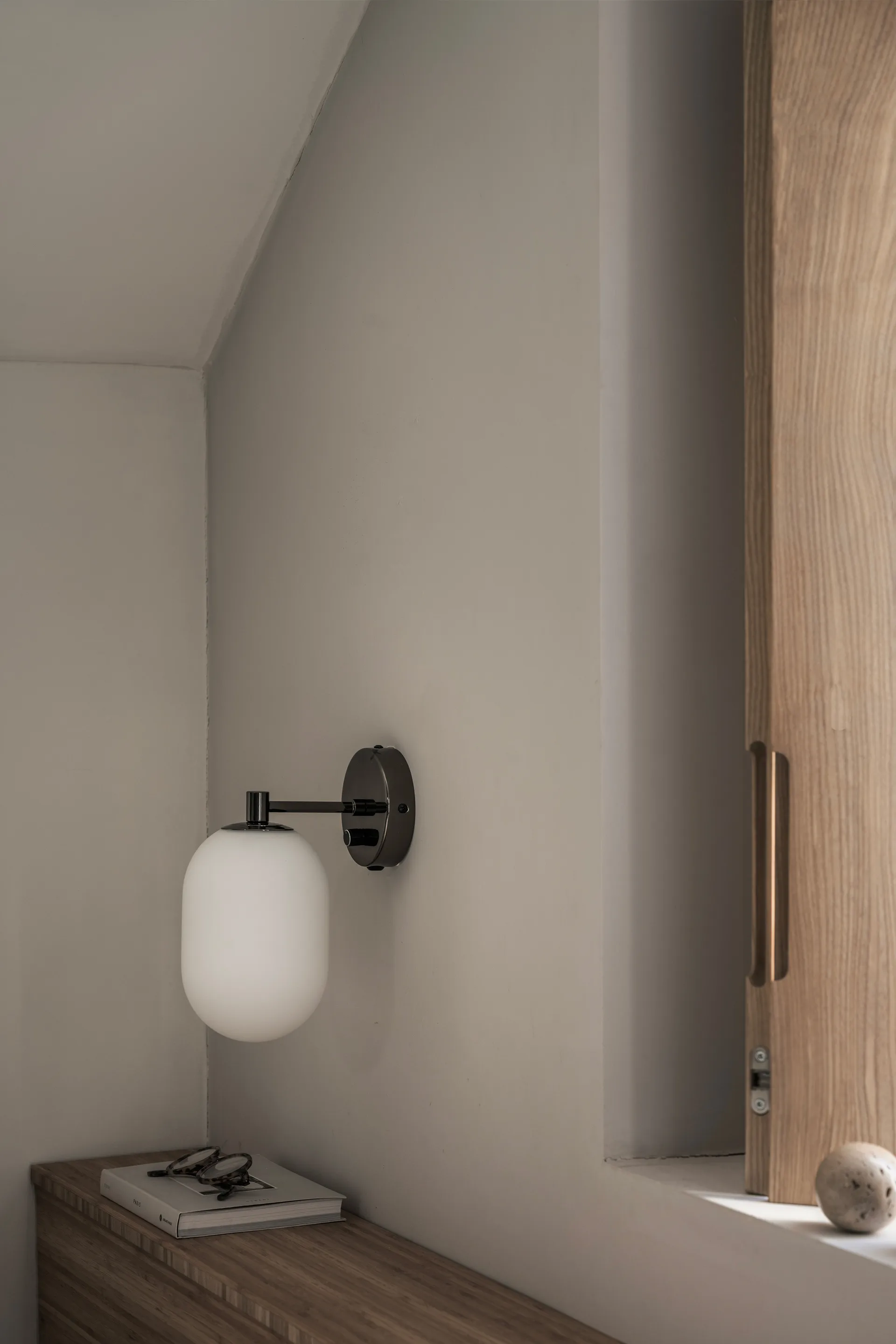 Noor vegglampe 18 cm, White Watt & Veke