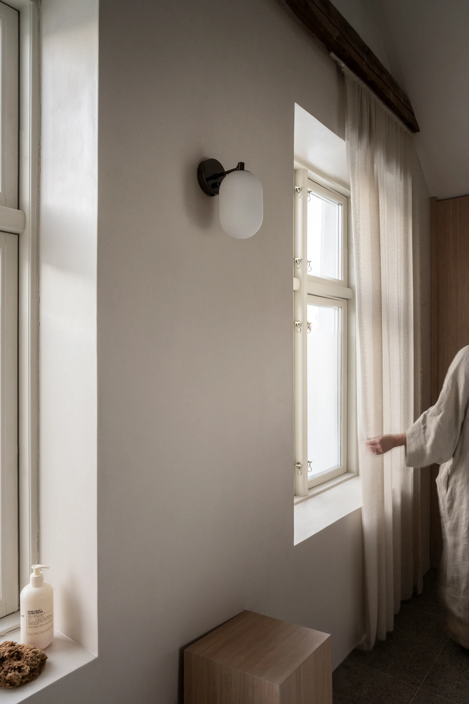 Noor vegglampe 18 cm, White Watt & Veke