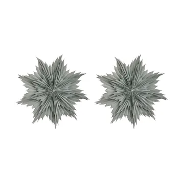 Oslo adventsstjerne Ø80 cm 2-pakning - Grå - Watt & Veke
