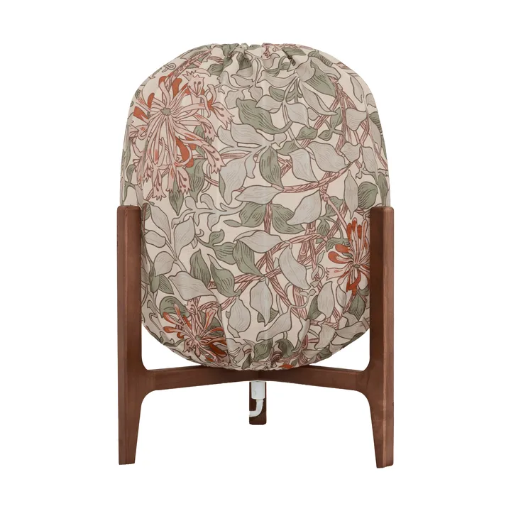 Prisma bordlampe - Dark ash-Honeysuckle beige, Ø27x42 cm - Watt & Veke