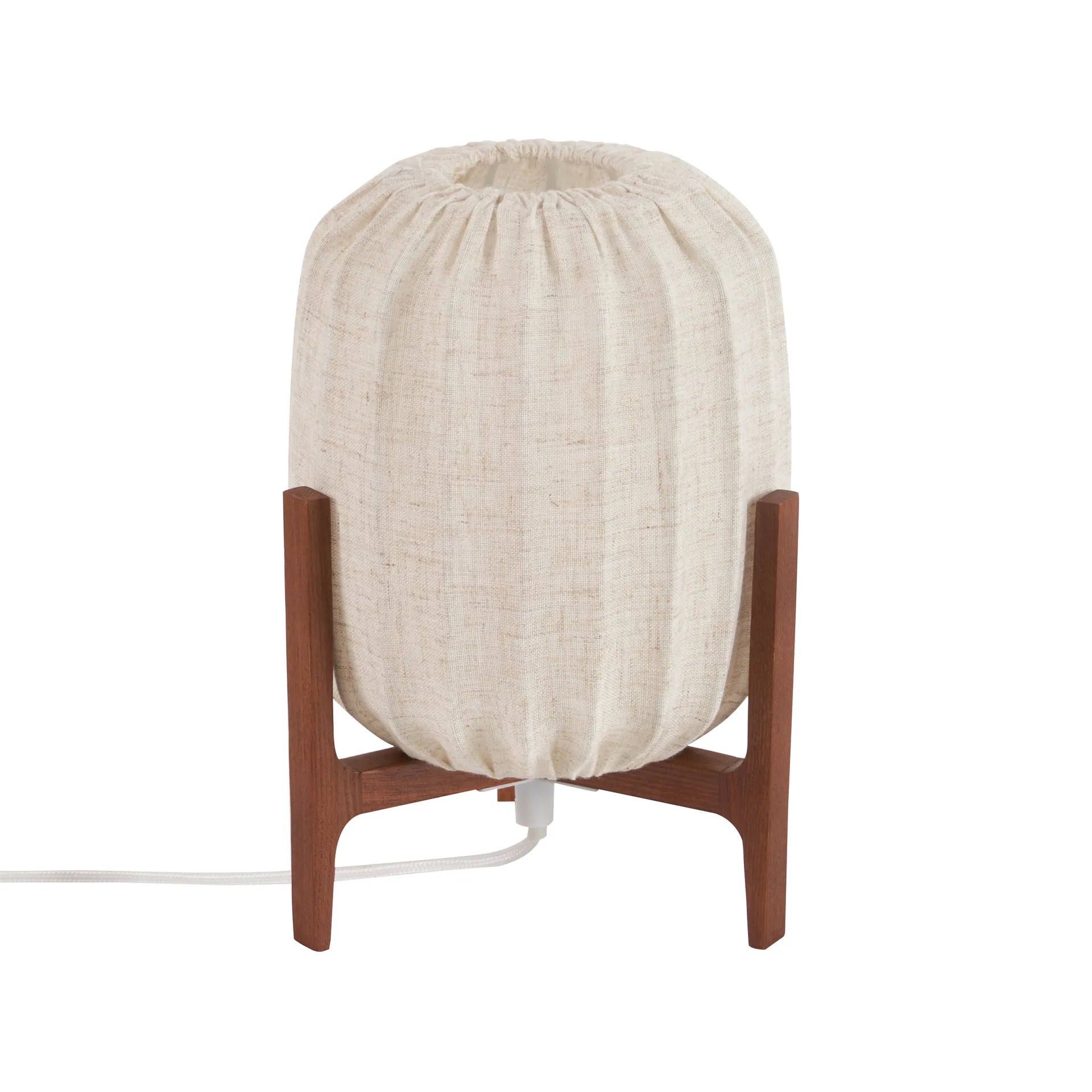 Prisma bordlampe, Dark ash-Natural, Mini Ø16x24,3 cm Watt & Veke