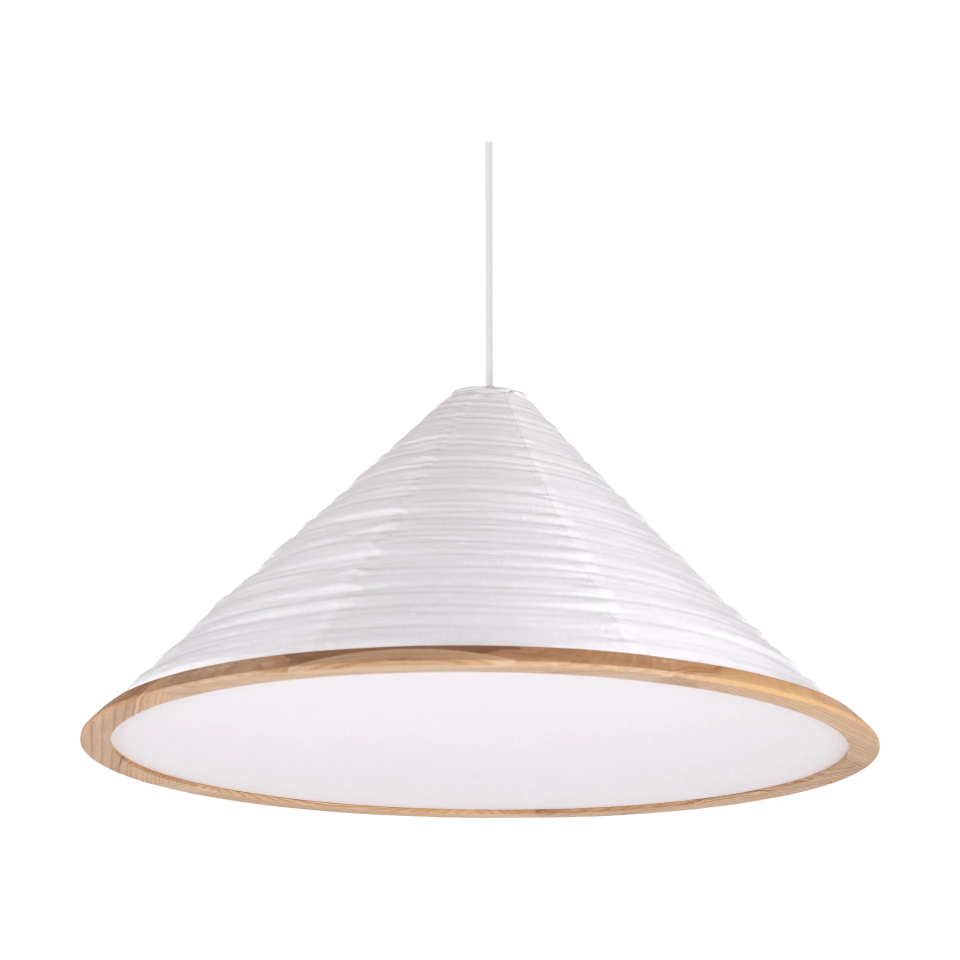 Shiro pendel lampe, White, Ø60x29 cm Watt & Veke