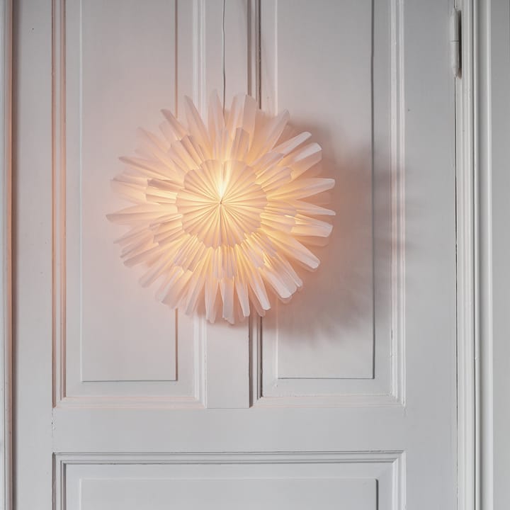 Snöblomma adventsstjerne, Ø44 cm Watt & Veke