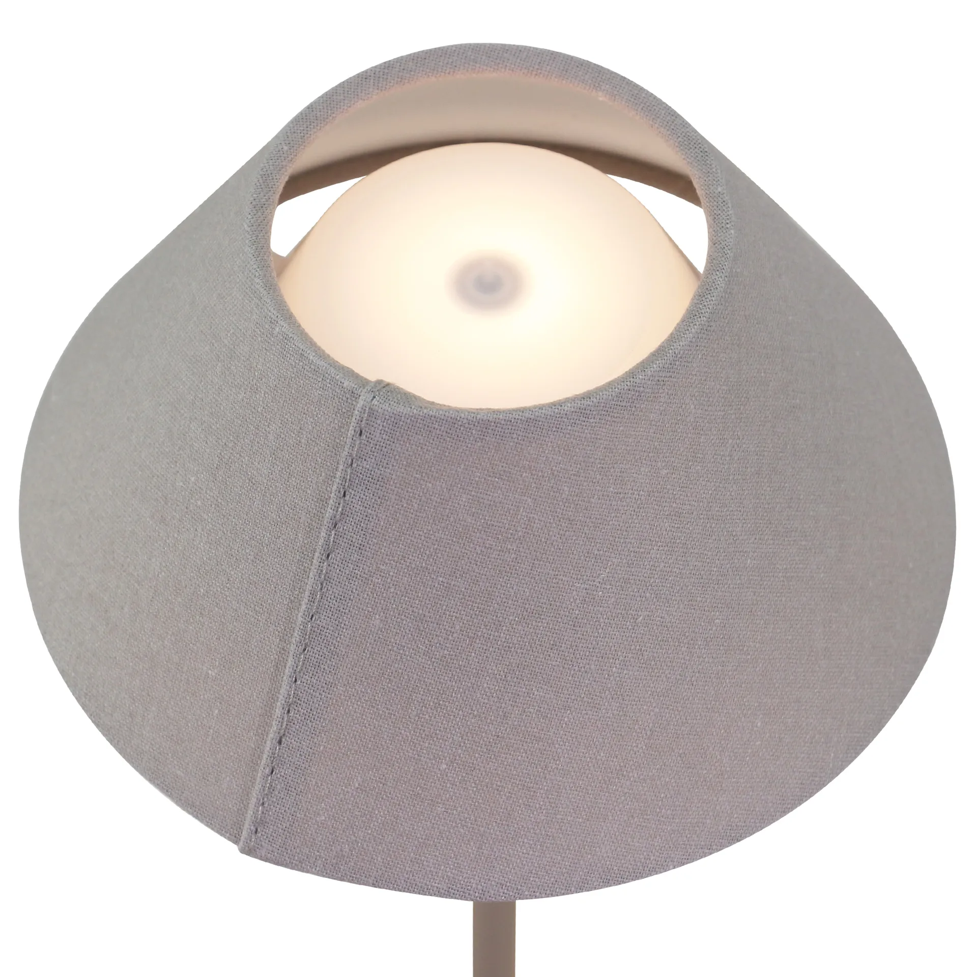 Teya bordlampe portabel, Warm grey, Ø15x26 cm Watt & Veke