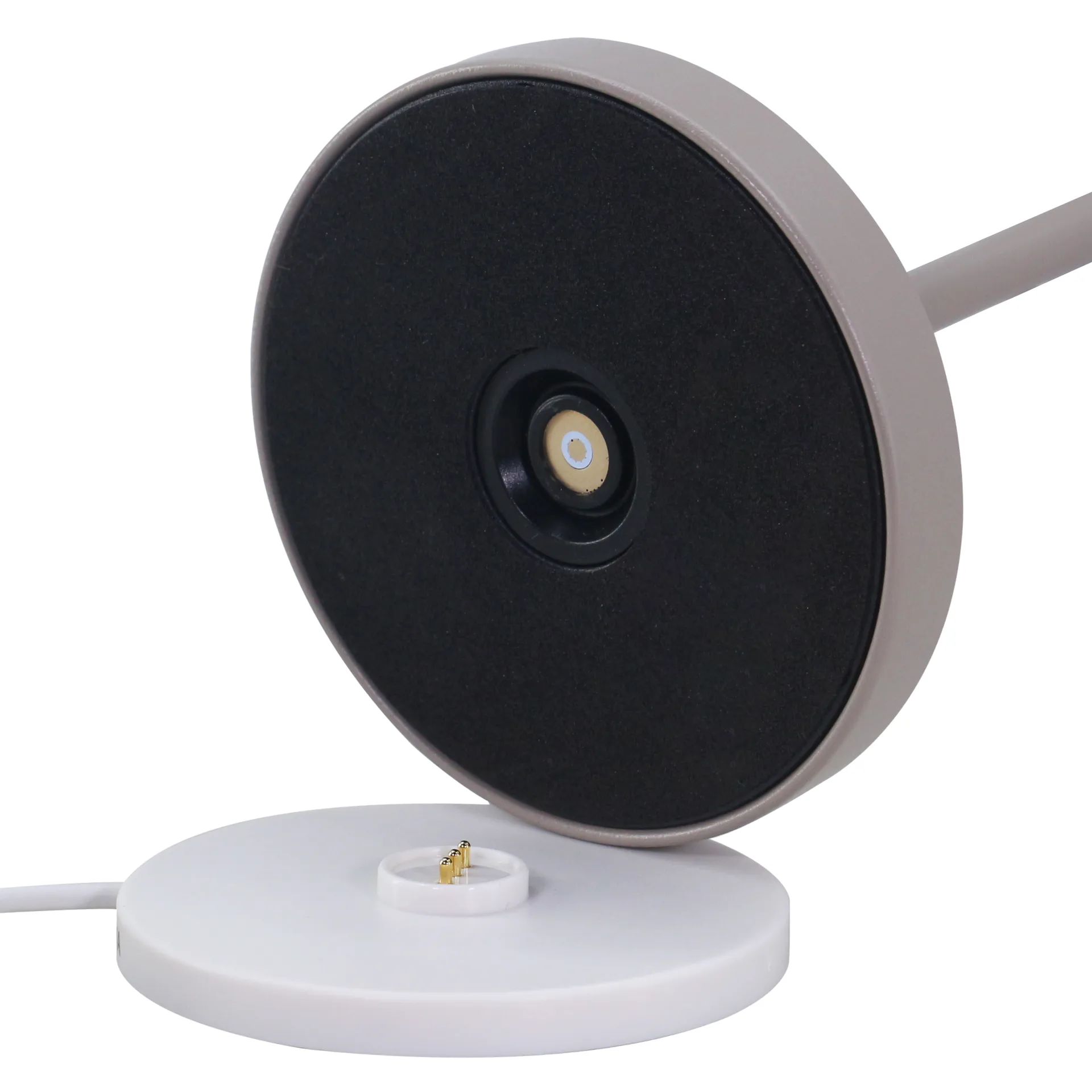 Teya bordlampe portabel, Warm grey, Ø15x26 cm Watt & Veke