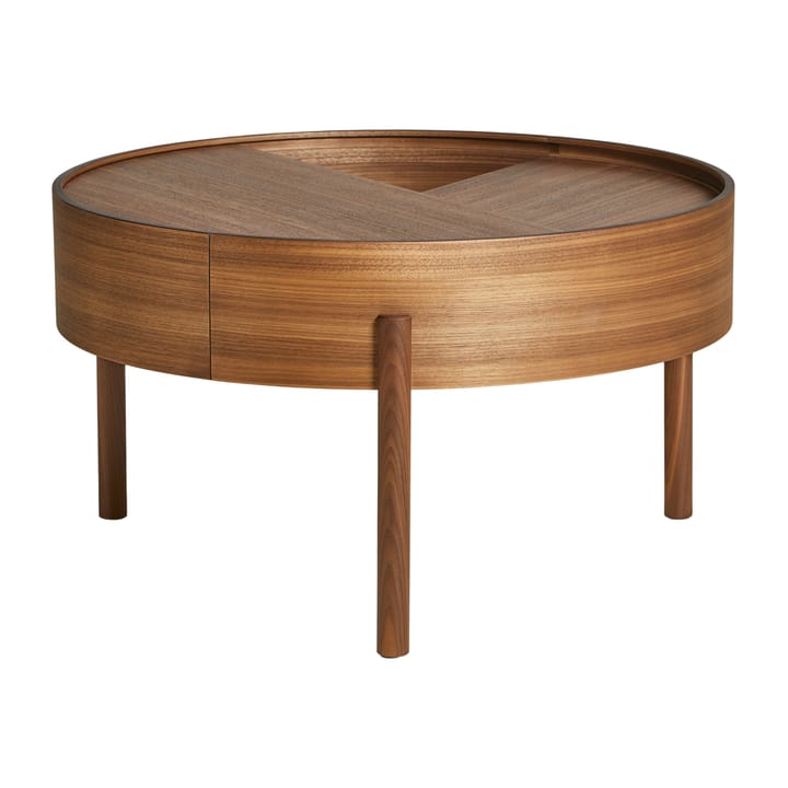 Arc salongbord Ø66 cm - Valnøtt - Woud
