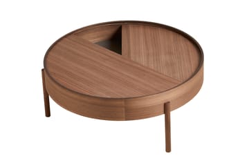 Arc salongbord Ø 89 cm - Valnøtt - Woud