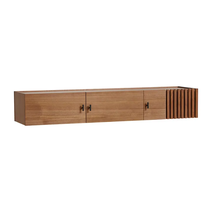 Array sideboard veggmontert, 150 cm - Valnøtt - Woud