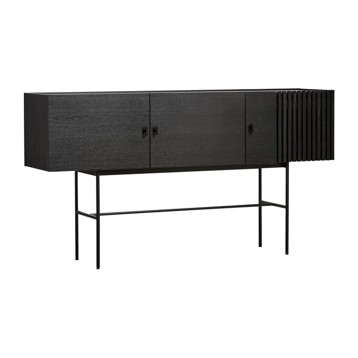Array sidebord, 180 cm - Svartmalt eik - Woud