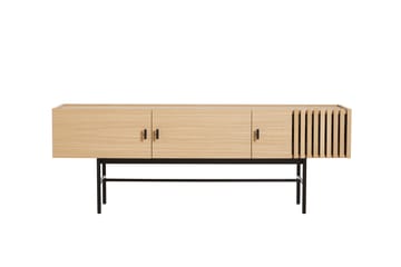 Array sidebord lav, 150 cm - Hvitpigmentert eik - Woud