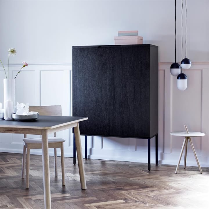 Dot taklampe large, sort Woud