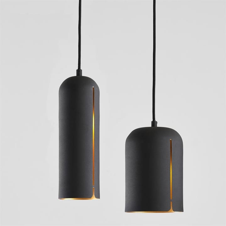 Gap taklampe lang, sort Woud
