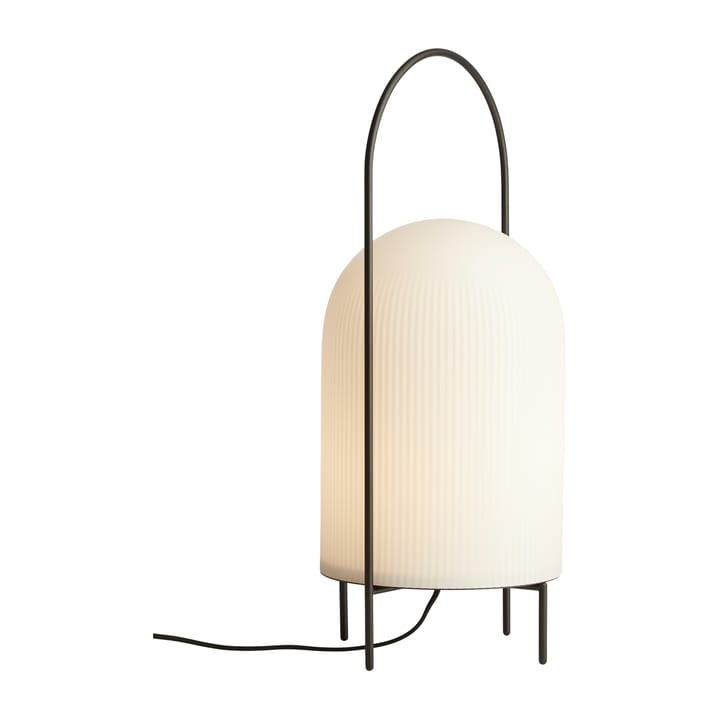 Ghost gulvlampe - Svart–hvitt opalglass - Woud